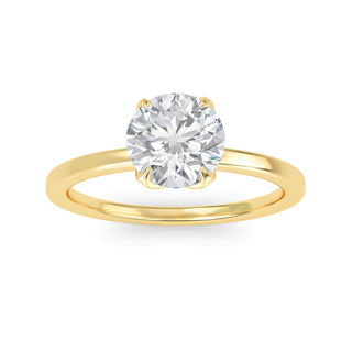 Round Cut Solitaire Engagement Ring 1.0 ct