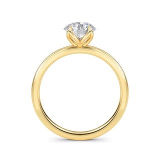 Round Cut Solitaire Engagement Ring 1.0 ct