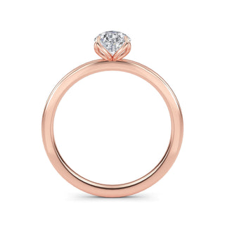 Pear Cut Solitaire Engagement Ring 1.5 ct
