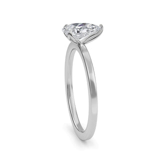 Pear Cut Solitaire Engagement Ring 1.5 ct