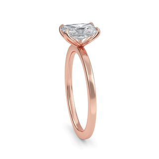 Radiant Cut Classic Solitaire Engagement Ring 1.0 ct