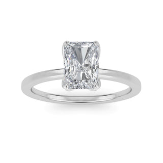 Radiant Cut Classic Solitaire Engagement Ring 1.0 ct