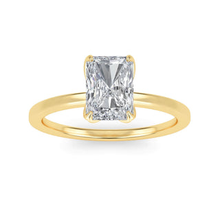 Radiant Cut Classic Solitaire Engagement Ring 1.0 ct
