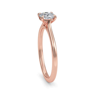 Cushion Cut Solitaire Engagement Ring 1.0 ct