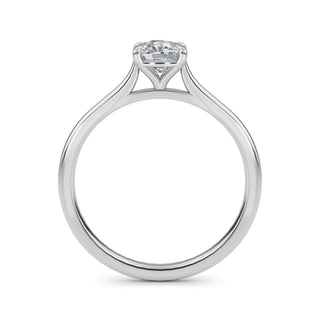 Cushion Cut Solitaire Engagement Ring 1.0 ct