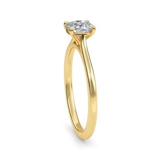 Cushion Cut Solitaire Engagement Ring 1.0 ct