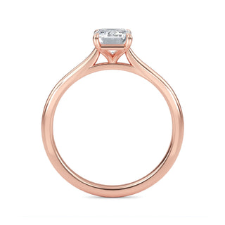 Emerald Cut Classic Solitaire Engagement Ring 1.0 ct