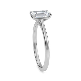 Emerald Cut Classic Solitaire Engagement Ring 1.0 ct