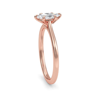 Marquise Cut Solitaire Engagement Ring 0.5 ct