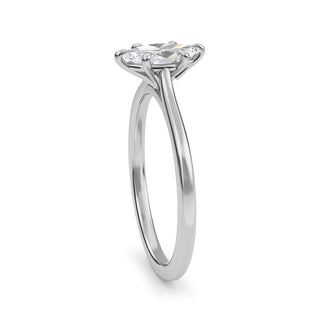 Marquise Cut Solitaire Engagement Ring 0.5 ct
