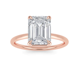 Emerald Cut Solitaire Engagement Ring 2.0 ct