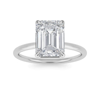 Emerald Cut Solitaire Engagement Ring 2.0 ct