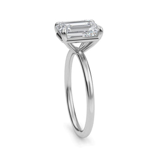 Emerald Cut Solitaire Engagement Ring 2.0 ct