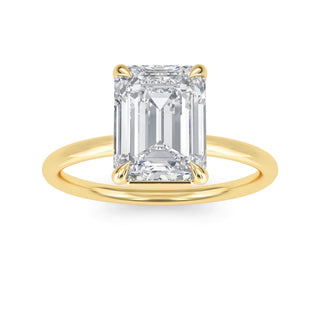 Emerald Cut Solitaire Engagement Ring 2.0 ct