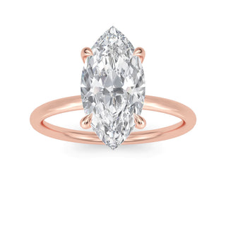 Marquise Cut Solitaire Engagement Ring 2.5 ct