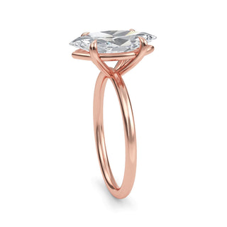 Marquise Cut Solitaire Engagement Ring 2.5 ct