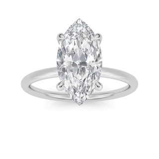 Marquise Cut Solitaire Engagement Ring 2.5 ct