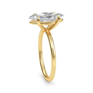 Marquise Cut Solitaire Engagement Ring 2.5 ct
