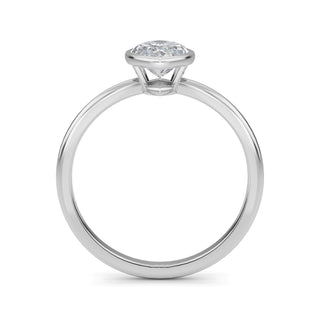 Marquise Cut Refined Solitaire Engagement Ring 1.0 ct