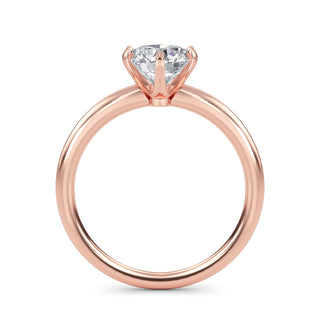 Round Cut Six-Prong Classic Engagement Ring 1.5 ct