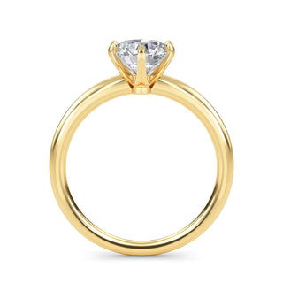 Round Cut Six-Prong Classic Engagement Ring 1.5 ct